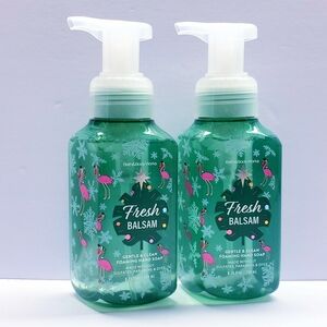 Bath & Body Works FRESH BALSAM Gentle Foaming Hand Soap, 8.75 fl oz (2 pack)